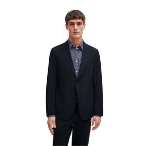 Boss Mens Plain Chest Pocket Regular Blazer / Dark Blue